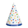 Unique - Chapeaux De Fête (8) - À Pois - Party Shop
