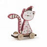 ATTITUDE IMPORTS - Chat Sur Roues - Noël - Party Shop
