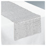 Amscan - Chemin De Table - Argent pailleté - Party Shop