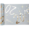 Santex - Chemin De Table Blanc et Or - 20 Ans - Party Shop