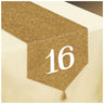 Amscan - Chemin De Table Or - 16 Ans - Party Shop