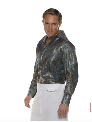 underwraps - Chemise Disco Pour Homme - Party Shop
