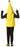 Rasta Imposta - Child Banana Costume – Funny Fruit Halloween Outfit Size 7-10 - Party Shop