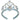 Cinderella tiara for kids – sparkling princess costume accessory with character cameo. Perfect for Halloween or Disney-themed parties. - Party Shop