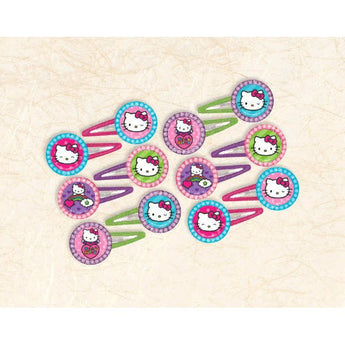 Clips À Cheveux - Hello Kitty (12) - Party Shop