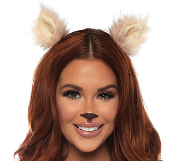 Leg Avenue - Clips D'Oreilles À Fourrures - Party Shop