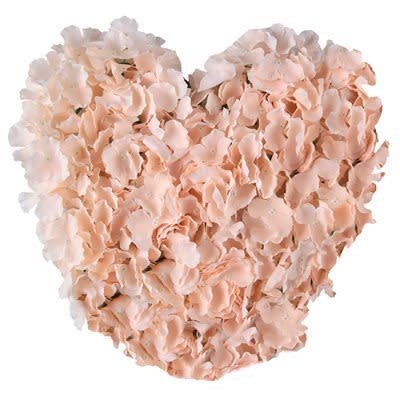 Coeur De Fleurs Corail 41 X 41 Cm Party Shop