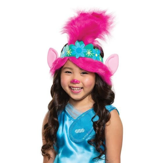 Coiffe Pour Enfant De Poppy - Troll Party Shop