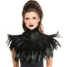 Amscan - Collet De Plume Deluxe - Noir - Party Shop
