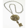 RUBIES - Collier Clé Steampunk - Party Shop