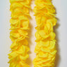 RUBIES - Collier Hawaïen À Fleurs Jaune Deluxe (Lei) - Party Shop