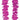 Collier Lei Fluorescent Mauve Party Shop