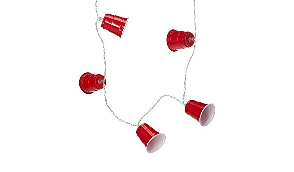 Collier Lumineux Shooter Rouge (7) Party Shop