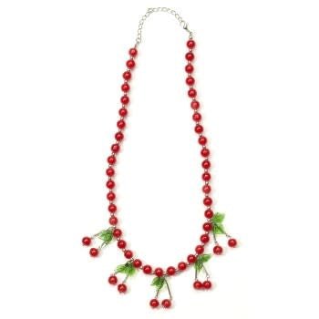 Collier Rétro Rock - Cerise Party Shop