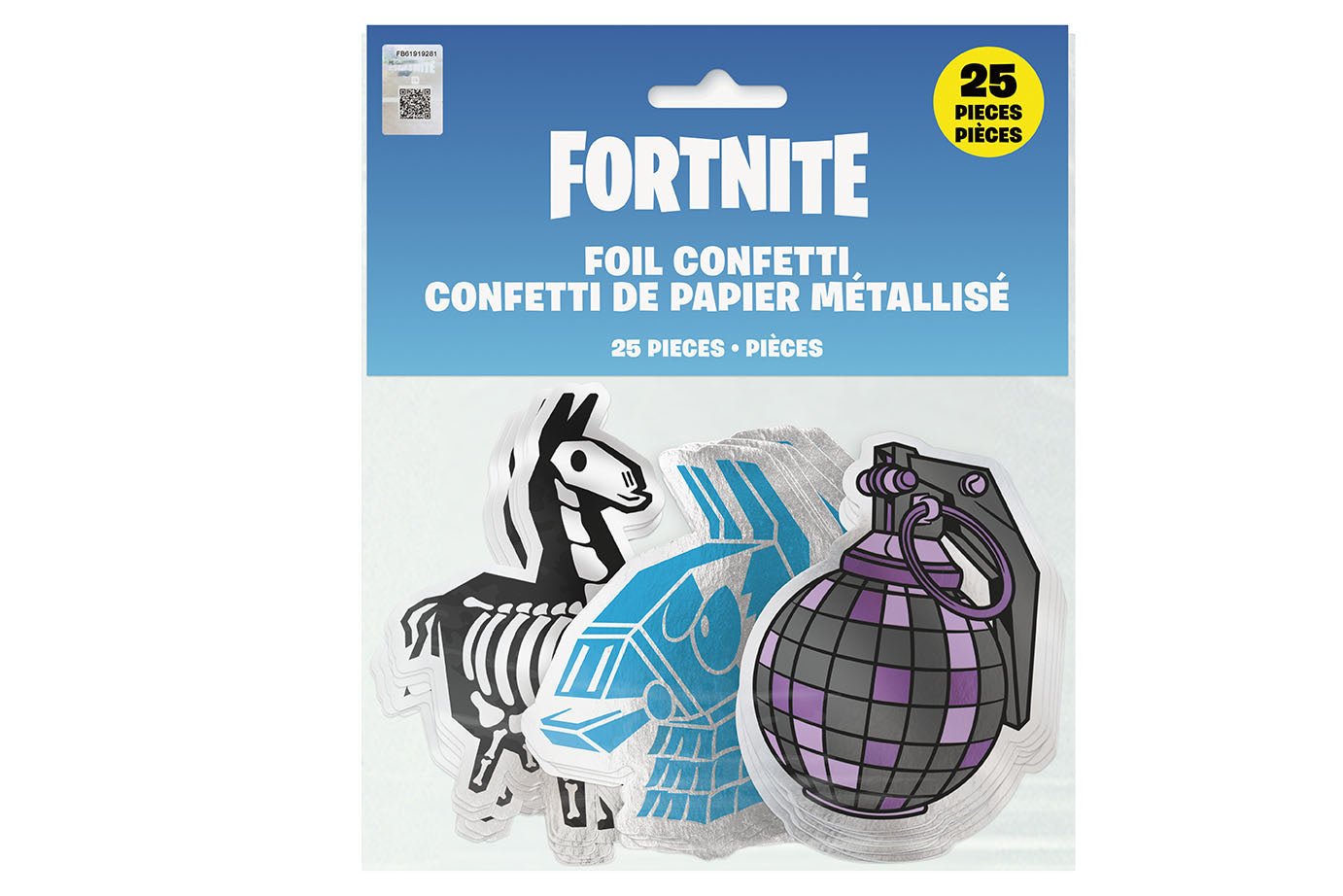 Confetti De Papier Métallisé (25) - Fornite - Party Shop