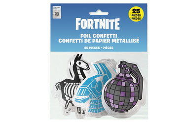 Unique - Confetti De Papier Métallisé (25) - Fornite - Party Shop