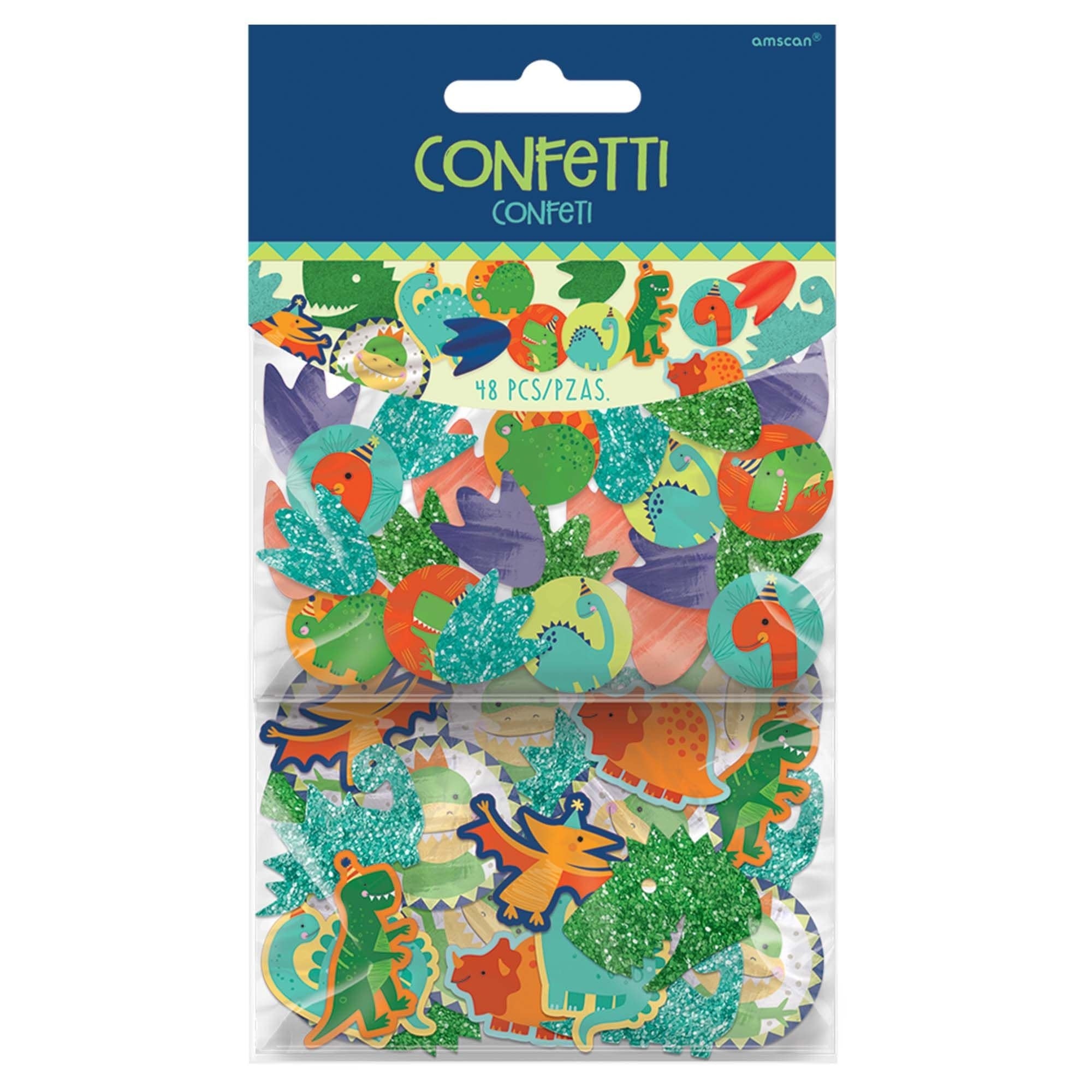 Confetti Jumbo - Dinosaure - Party Shop