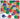 Beistle Co. - Confettis Multicolore (1Oz) - Football - Party Shop