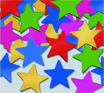 Confettis Étoiles Multicolores - Party Shop