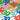Confettis Multicolore 30 AnsParty Shop