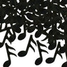 Beistle Co. - Confettis Noirs (1Oz) - Notes De Musique - Party Shop