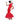Costume Adolescente - Robe Rouge De Cruella - Party Shop