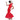 Costume Adolescente - Robe Rouge De Cruella Party Shop