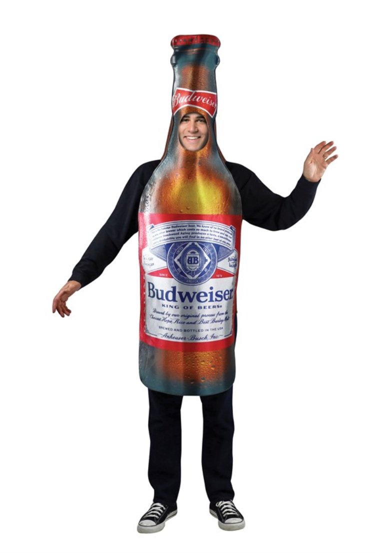 Costume Adulte - Bière Budweiser - Party Shop