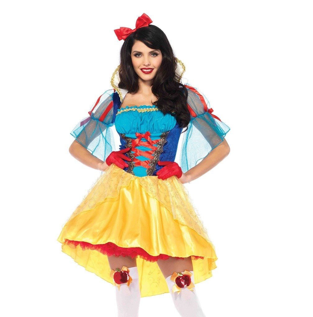 Costume Adulte - Blanche Neige De Conte De Fée Party Shop