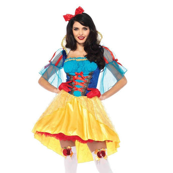 Costume Adulte - Blanche Neige De Conte De Fée Party Shop