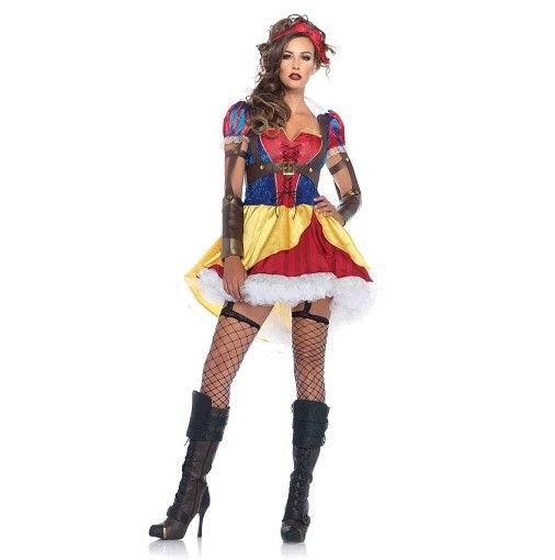 Costume Adulte - Blanche Neige Rebelle Party Shop