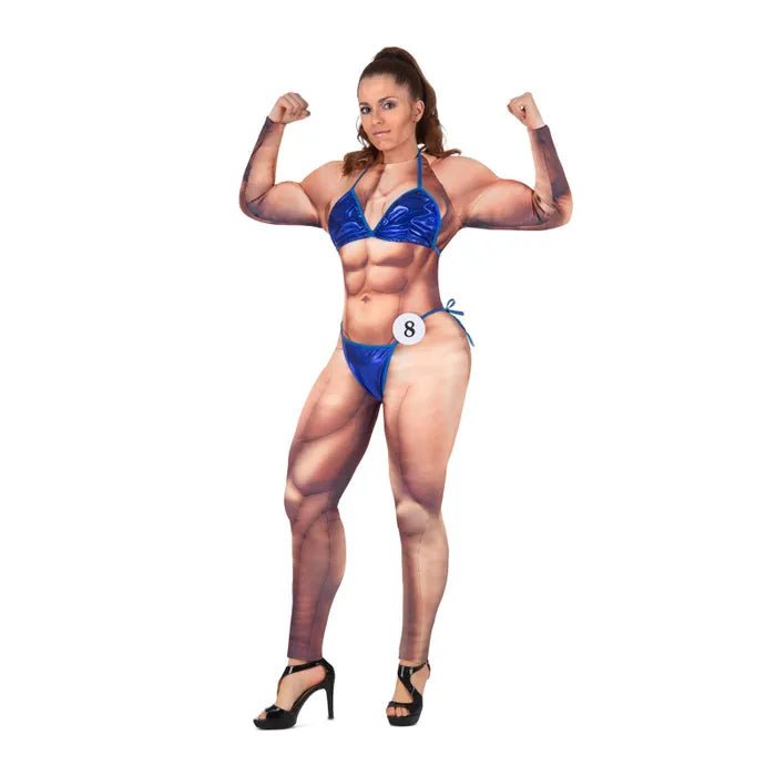 Costume Adulte - Body Builder Femme Taille Unique Party Shop