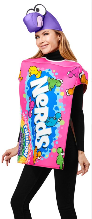 Costume Adulte - Bonbon Nerds Party Shop