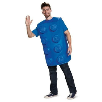 Costume Adulte - Brique Lego Bleu Party Shop