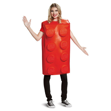 Disguise - Costume Adulte - Brique Lego Rouge - Party Shop
