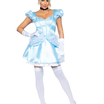 Costume Adulte - Cendrillon De Contes De Fées Party Shop