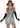 Costume Adulte - Charleston Flapper Argent Party Shop