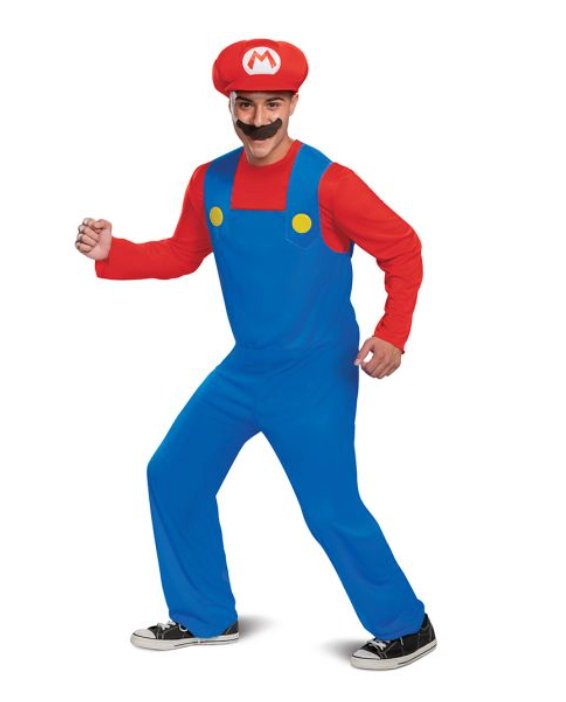 Costume Adulte Classique - Mario Bros Party Shop