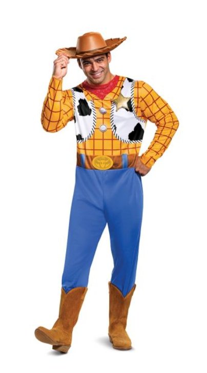 Costume Adulte Classique - Woody - Histoire De Jouets Party Shop