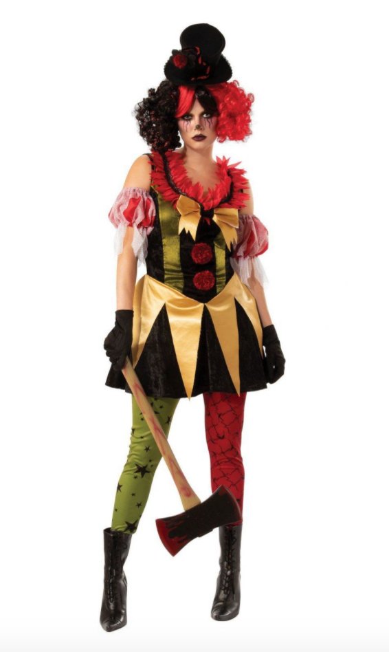 Costume Adulte - Clown Déviante Party Shop