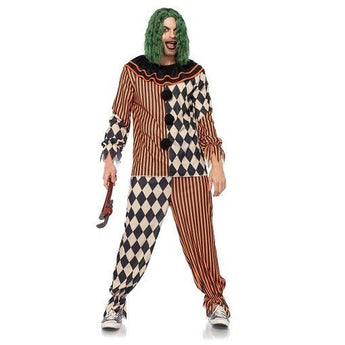 Costume Adulte - Clown Terrifiant De Cirque Party Shop