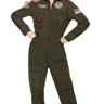 underwraps - Costume Adulte - Combinaison De Pilote Top Gun - Party Shop