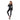 Leg Avenue - Costume Adulte - Combinaison Noir Catsuit - Party Shop