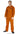 Costume Adulte - Combinaison Orange Prisonnier Party Shop