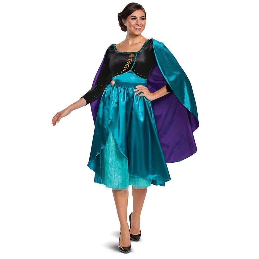 Costume Adulte Deluxe - Anna - La Reine Des Neiges Party Shop