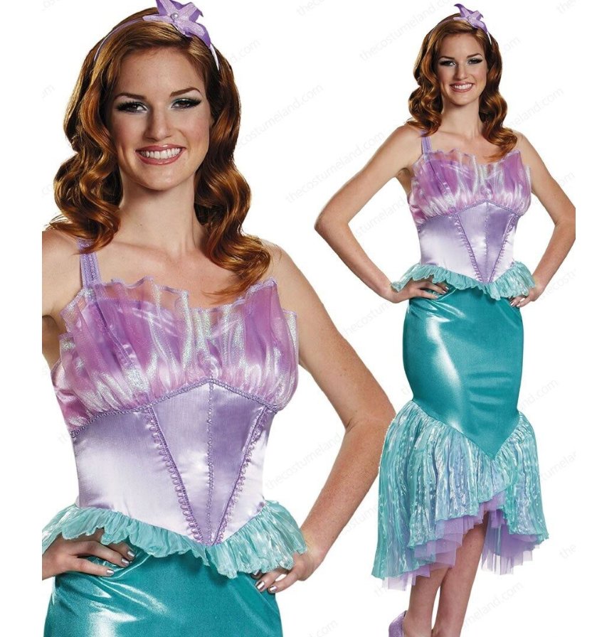 Costume Adulte Deluxe - Ariel Party Shop