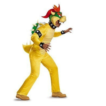 Costume Adulte Deluxe - Bowser - Super Mario - Party Shop
