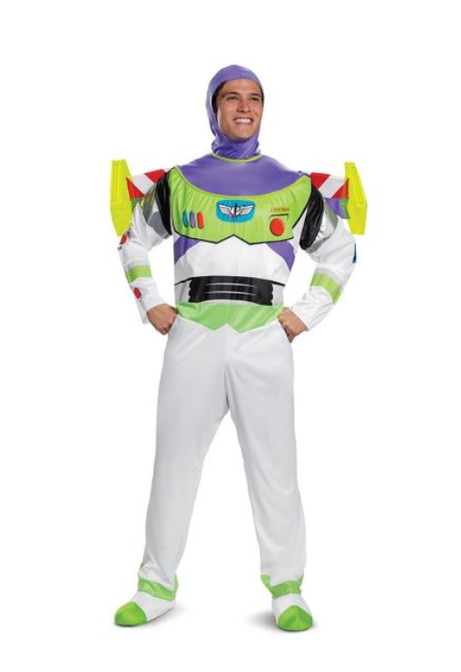 Costume Adulte Deluxe - Buzz Lightyear - Party Shop