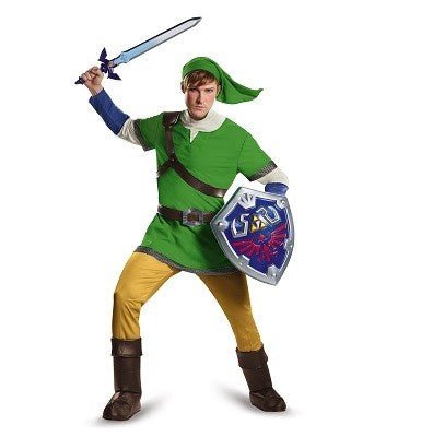 Costume Adulte Deluxe - Link - The Legend Of Zelda Party Shop