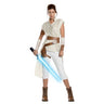 RUBIES - Costume Adulte Deluxe - Rey ( Star Wars) - Party Shop